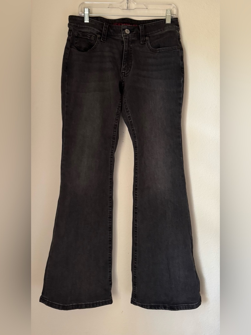 Lucky Brand Classic Black Wash Women's Bootcut Jeans | Size 10/30R